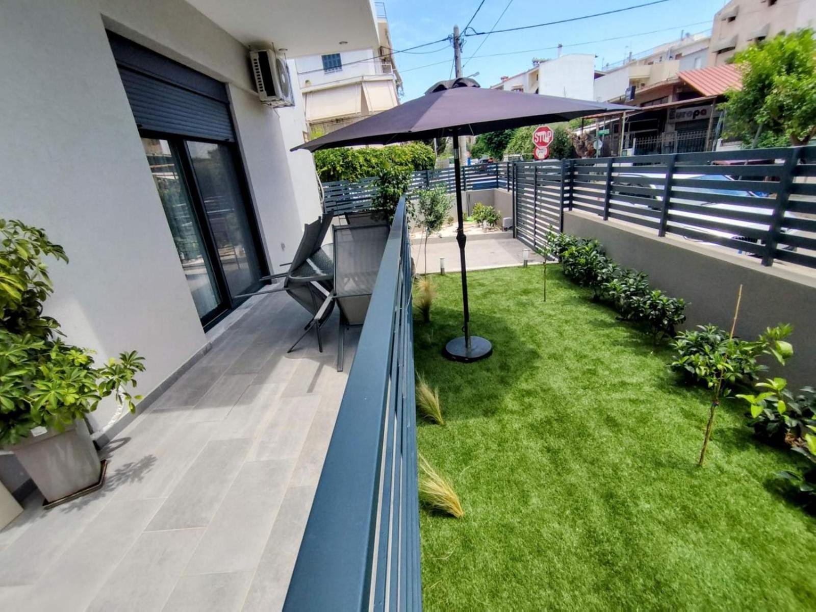 Floral Home 1 - Ground Floor Apt With Courtyard And Private Parking! Athens Luaran gambar